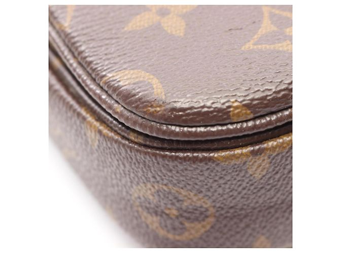 Borsa 2-Way Louis Vuitton Pochette Metis MM Marrone Nero - vista 5
