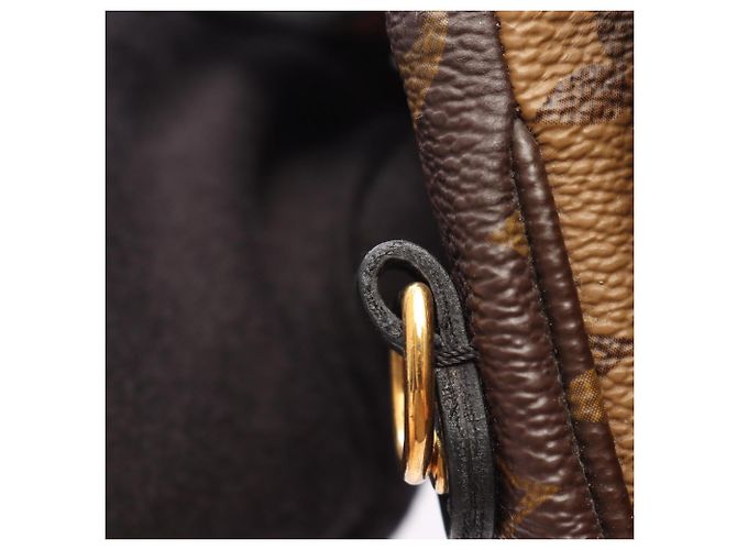 Borsa 2-Way Louis Vuitton Pochette Metis MM Marrone Nero - vista 8
