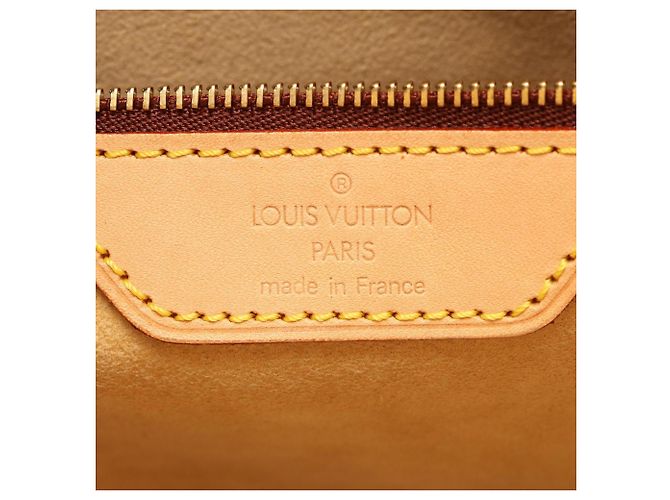 Borsa a Spalla Louis Vuitton Babylon Monogram Marrone - vista 4