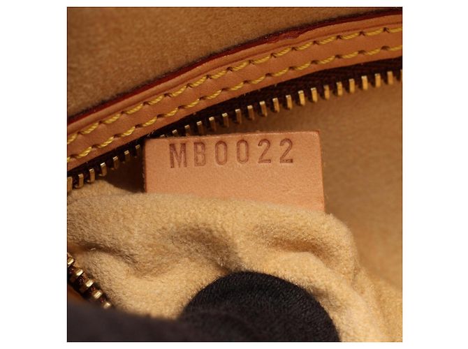 Borsa a Spalla Louis Vuitton Babylon Monogram Marrone - vista 5