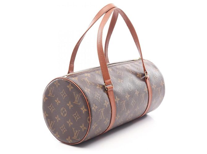 Borsa Louis Vuitton Papillon 30 Marrone - vista 2
