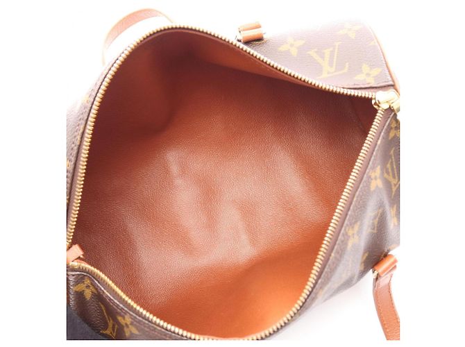 Borsa Louis Vuitton Papillon 30 Marrone - vista 3