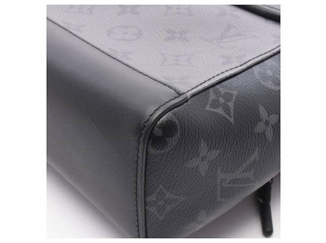 Borsa a tracolla Louis Vuitton Pulse Messenger Marrone Nero - vista 6