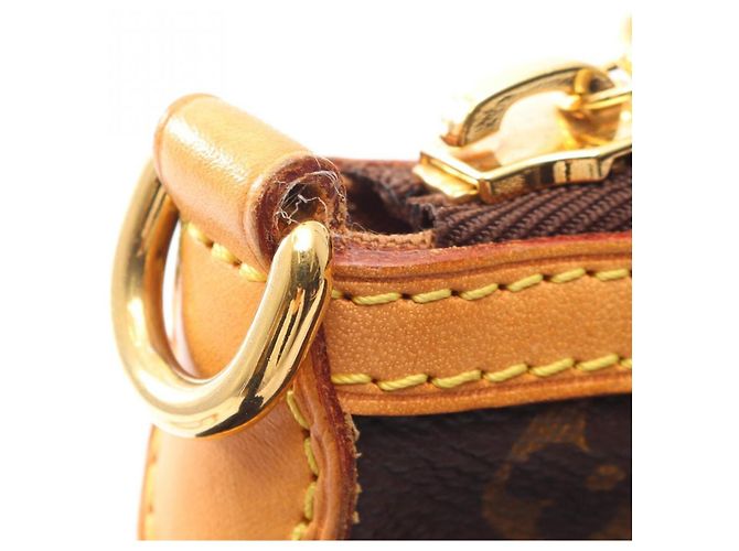 Borsa 2-Way Louis Vuitton Palermo PM Monogram Marrone - vista 9