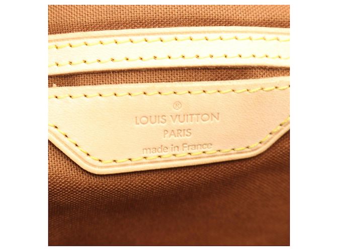 Borsa a Spalla Louis Vuitton Palermo GM Monogram Marrone - vista 4