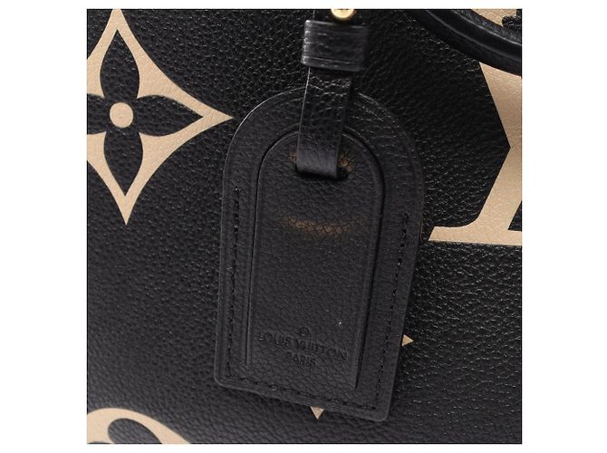 Borsa Louis Vuitton Petit Palais PM Bicolor Nero Beige - vista 9