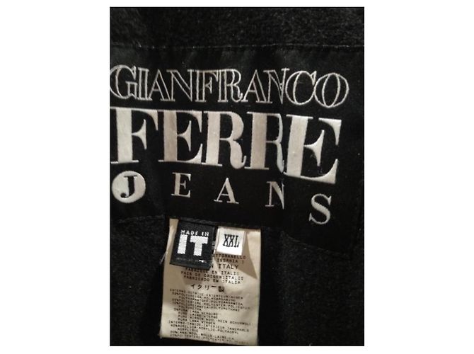 Gianfranco Ferré Gianfranco Ferre Jeans Giacca Uomo Nera Nero - vista 2