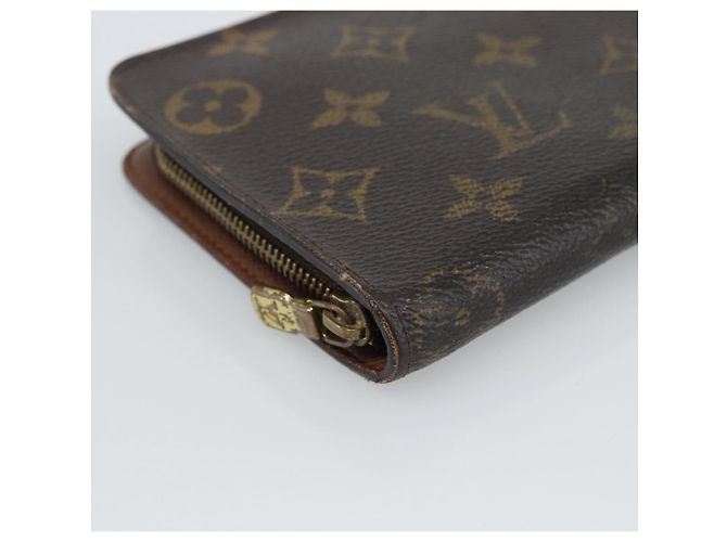 LOUIS VUITTON Monogram Porte Monnaie Zip Long Wallet M61727 LV Auth bs36107 Monogramma - vista 14