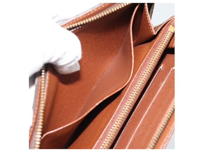 LOUIS VUITTON Monogram Porte Monnaie Zip Long Wallet M61727 LV Auth bs36107 Monogramma - vista 18