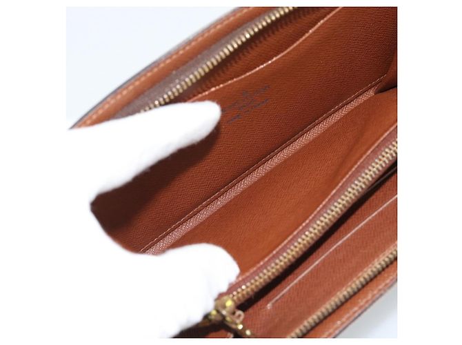 LOUIS VUITTON Monogram Porte Monnaie Zip Long Wallet M61727 LV Auth bs36107 Monogramma - vista 19