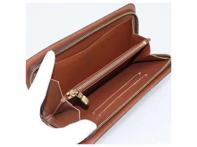 LOUIS VUITTON Monogram Porte Monnaie Zip Long Wallet M61727 LV Auth bs36107 Monogramma - vista 9