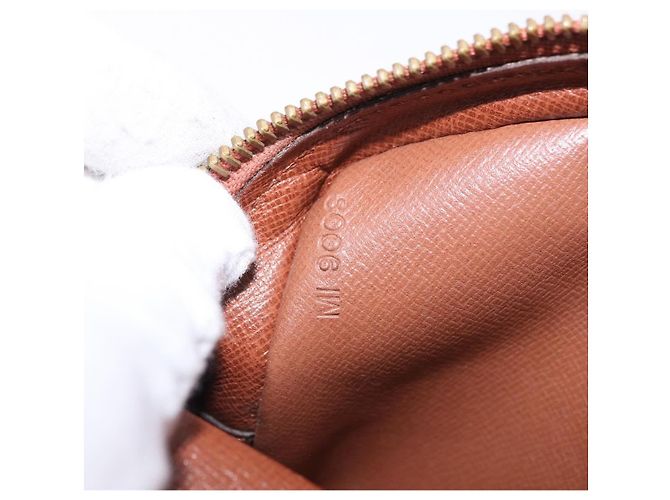 LOUIS VUITTON Borsa a Spalla Epi Danube Marrone M51694 LV Auth BA14360 - vista 12