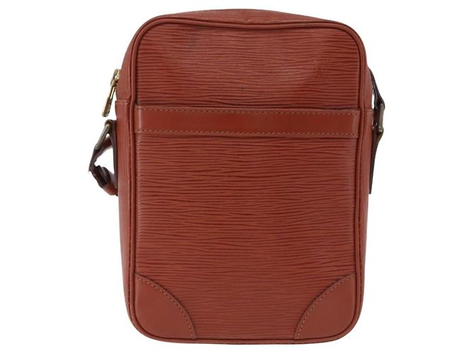 LOUIS VUITTON Borsa a Spalla Epi Danube Marrone M51694 LV Auth BA14360 - vista 13