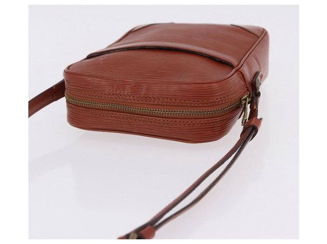 LOUIS VUITTON Borsa a Spalla Epi Danube Marrone M51694 LV Auth BA14360 - vista 6