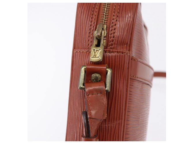LOUIS VUITTON Borsa a Spalla Epi Danube Marrone M51694 LV Auth BA14360 - vista 8