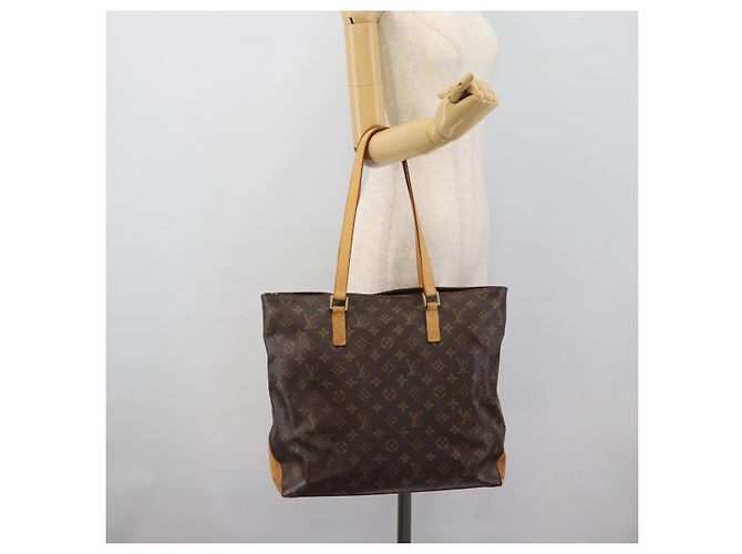 LOUIS VUITTON Borsa Tote Cabas Piano Monogram M51148 LV Auth 192926 Monogramma - vista 24