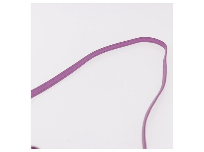 Borsa a tracolla LOEWE Inflatable Pocket Bag in tela viola Auth 191480M Porpora - vista 14