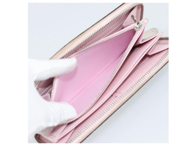 LOUIS VUITTON Cartera Zippy Monogram Escal Cartera Larga Rosa M69110 LV Auth 190680 - vista 11