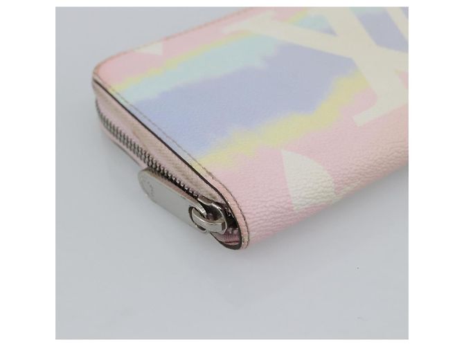 LOUIS VUITTON Cartera Zippy Monogram Escal Cartera Larga Rosa M69110 LV Auth 190680 - vista 15