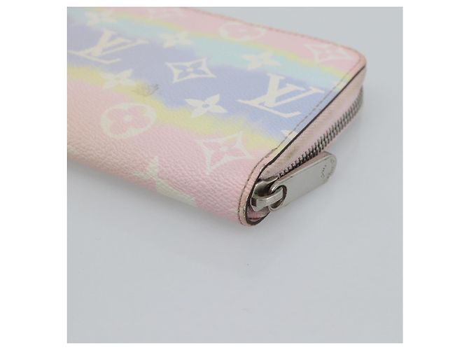 LOUIS VUITTON Cartera Zippy Monogram Escal Cartera Larga Rosa M69110 LV Auth 190680 - vista 16