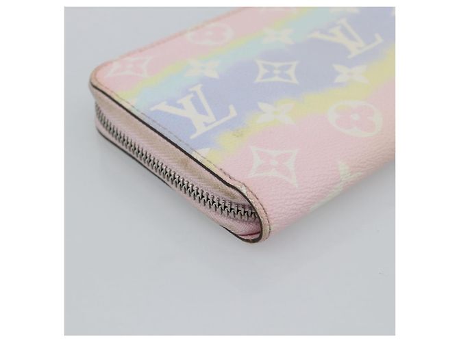 LOUIS VUITTON Cartera Zippy Monogram Escal Cartera Larga Rosa M69110 LV Auth 190680 - vista 17