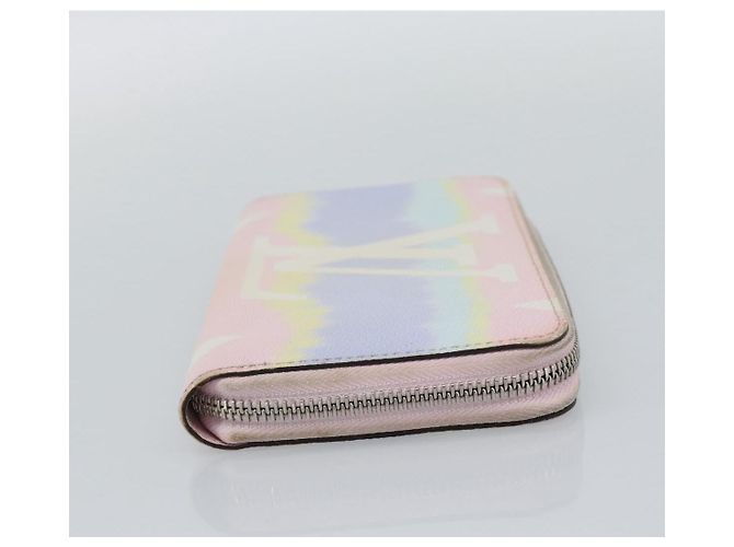 LOUIS VUITTON Cartera Zippy Monogram Escal Cartera Larga Rosa M69110 LV Auth 190680 - vista 4