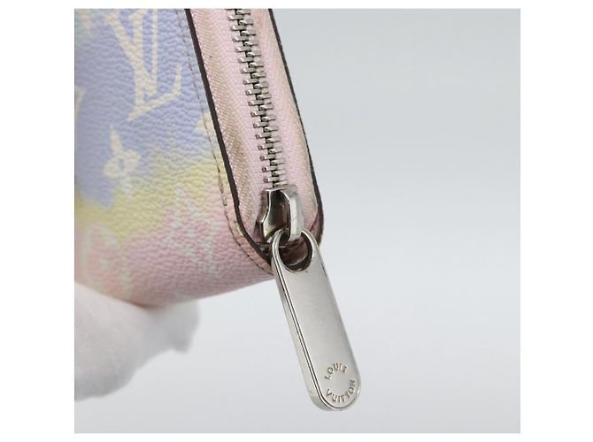 LOUIS VUITTON Cartera Zippy Monogram Escal Cartera Larga Rosa M69110 LV Auth 190680 - vista 7