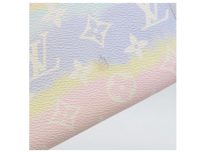 LOUIS VUITTON Cartera Zippy Monogram Escal Cartera Larga Rosa M69110 LV Auth 190680 - vista 8