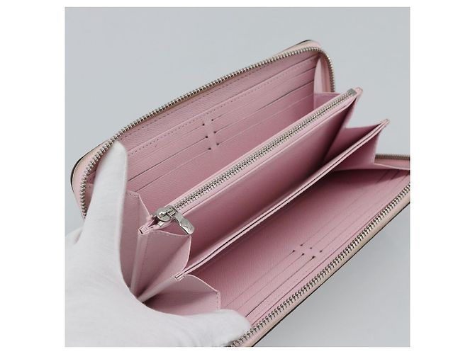 LOUIS VUITTON Cartera Zippy Monogram Escal Cartera Larga Rosa M69110 LV Auth 190680 - vista 9
