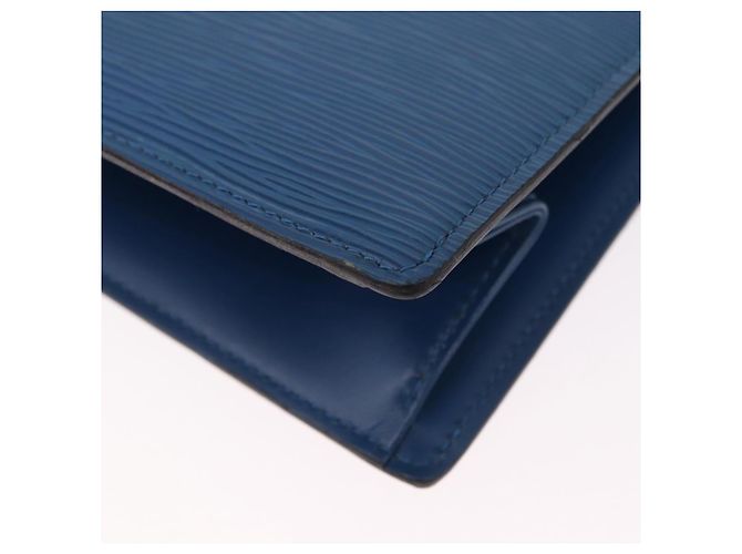 LOUIS VUITTON Epi Trousse Crete Pouch Blue M48405 LV Auth mr2757 - vista 16