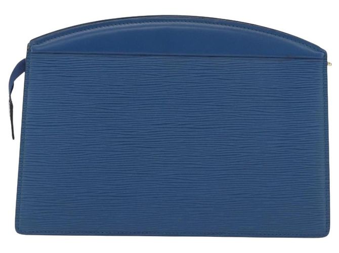 LOUIS VUITTON Epi Trousse Crete Pouch Blue M48405 LV Auth mr2757 - vista 2
