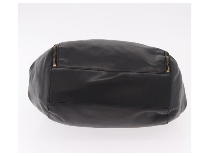Céline Borsa CELINE in pelle nera e oro Auth bs36094V Nero D'oro - vista 5