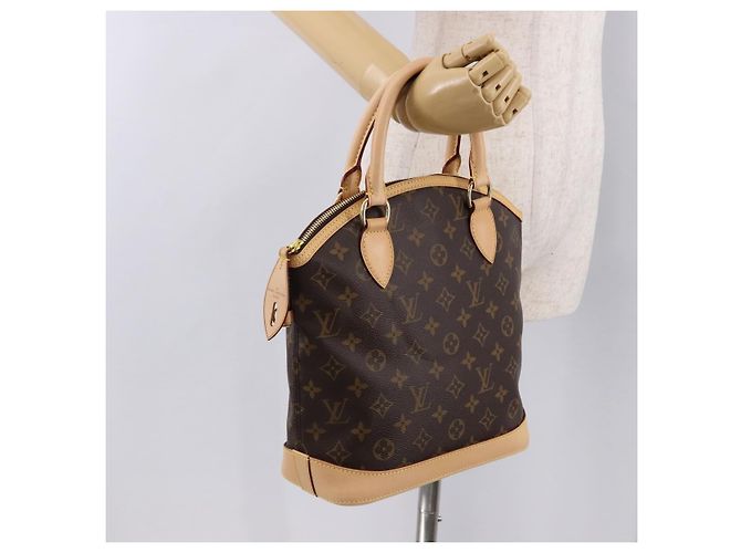 LOUIS VUITTON Borsa Tote Monogram Lockit PM M40613 LV Auth 186640SAM Monogramma - vista 23