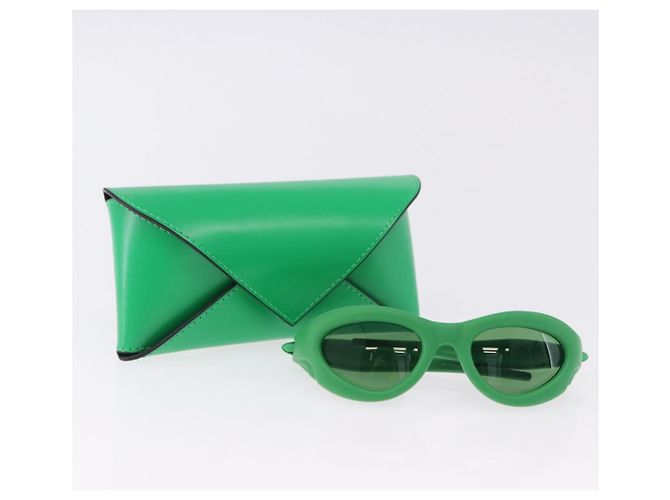 Óculos de sol BOTTEGA VENETA Rubber Green Auth bs36263M Verde - vista 12
