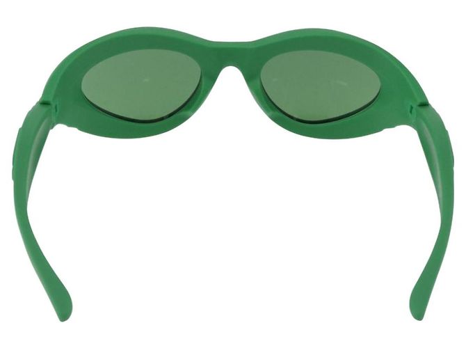 Óculos de sol BOTTEGA VENETA Rubber Green Auth bs36263M Verde - vista 2