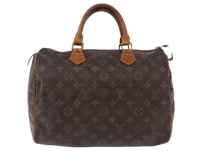 LOUIS VUITTON Borsa Monogram Speedy 30 M41526 LV Auth 191366 Monogramma - vista 13