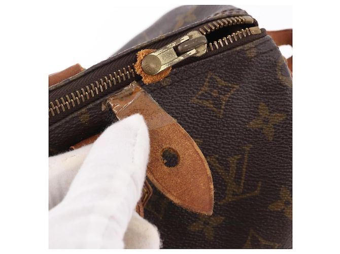 LOUIS VUITTON Borsa Monogram Speedy 30 M41526 LV Auth 191366 Monogramma - vista 8