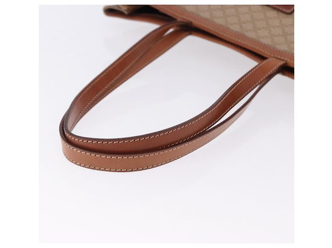 Céline Borsa Tote CELINE Macadam in PVC e pelle Beige Auth 192728 - vista 7