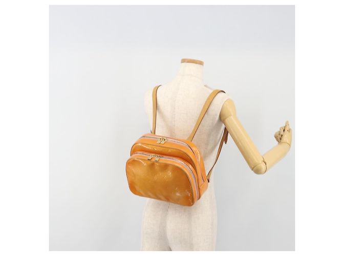 LOUIS VUITTON Monogram Vernis Marley Rucksack Rosa M91039 LV Auth 190706 - view 23