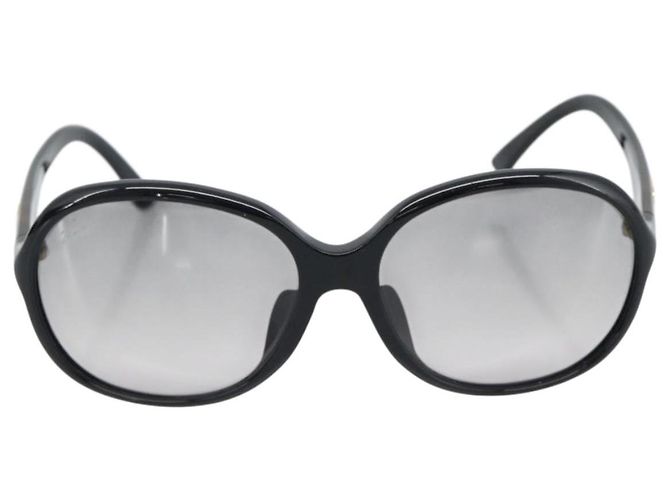 Gafas de sol GUCCI de plástico marrón oscuro oro Auth ep15136A Dorado - vista 2