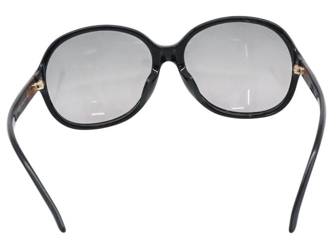 Gafas de sol GUCCI de plástico marrón oscuro oro Auth ep15136A Dorado - vista 3