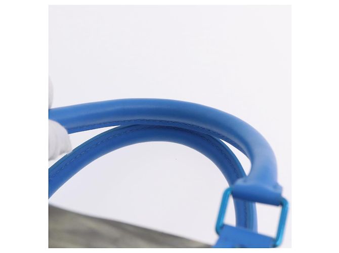 LOUIS VUITTON Masters Collection Keepall Bandouliere 50 M43344 Authentisch 191724SM Blau - Ansicht 14