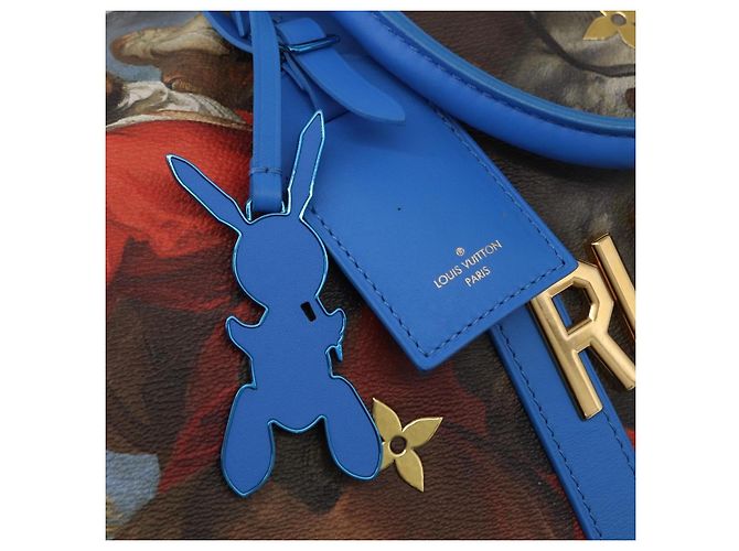 LOUIS VUITTON Masters Collection Keepall Bandouliere 50 M43344 Authentisch 191724SM Blau - Ansicht 20