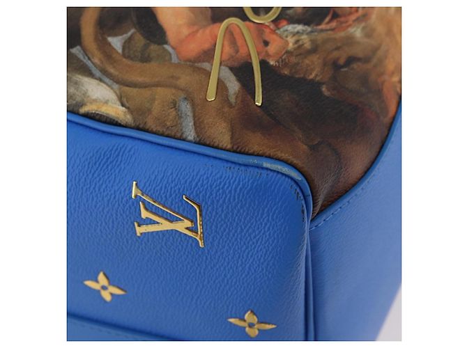 LOUIS VUITTON Masters Collection Keepall Bandouliere 50 M43344 Authentisch 191724SM Blau - Ansicht 8