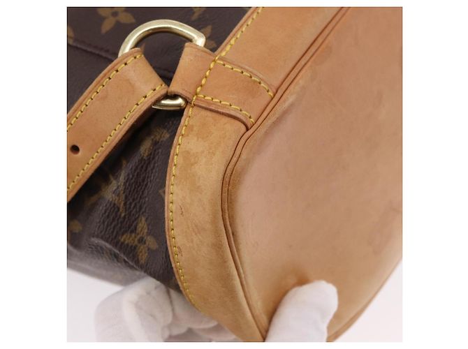 Zaino LOUIS VUITTON Monogram Montsouris GM M51135 LV Auth ar14036A Monogramma - vista 18