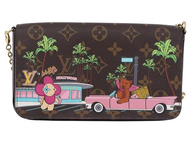 LOUIS VUITTON Monogram Vivienne Pochette Felice Bag M80859 LV Auth 192075M Monogramma - vista 13