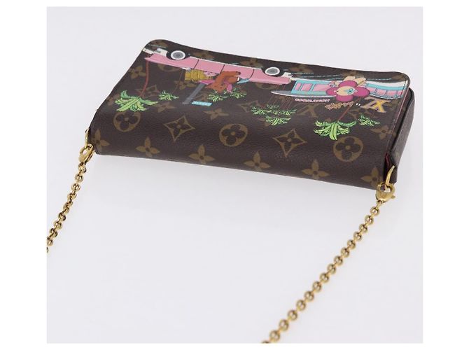 LOUIS VUITTON Monogram Vivienne Pochette Felice Bag M80859 LV Auth 192075M Monogramma - vista 6