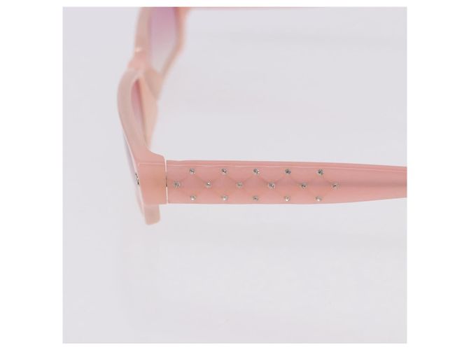 Gafas de sol CHANEL de plástico Rosa CC Auth BA14385M - vista 14