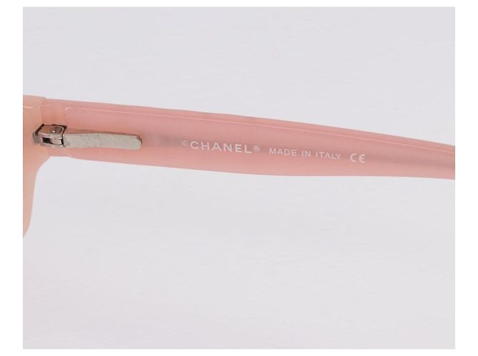 Gafas de sol CHANEL de plástico Rosa CC Auth BA14385M - vista 15