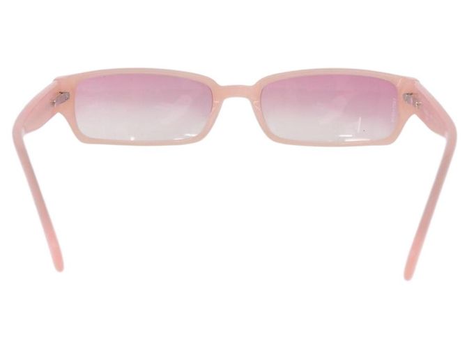 Gafas de sol CHANEL de plástico Rosa CC Auth BA14385M - vista 2